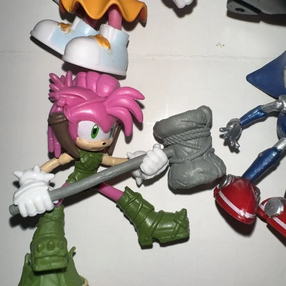 16 sonic the hedgehog figure lot 2”-2.5”